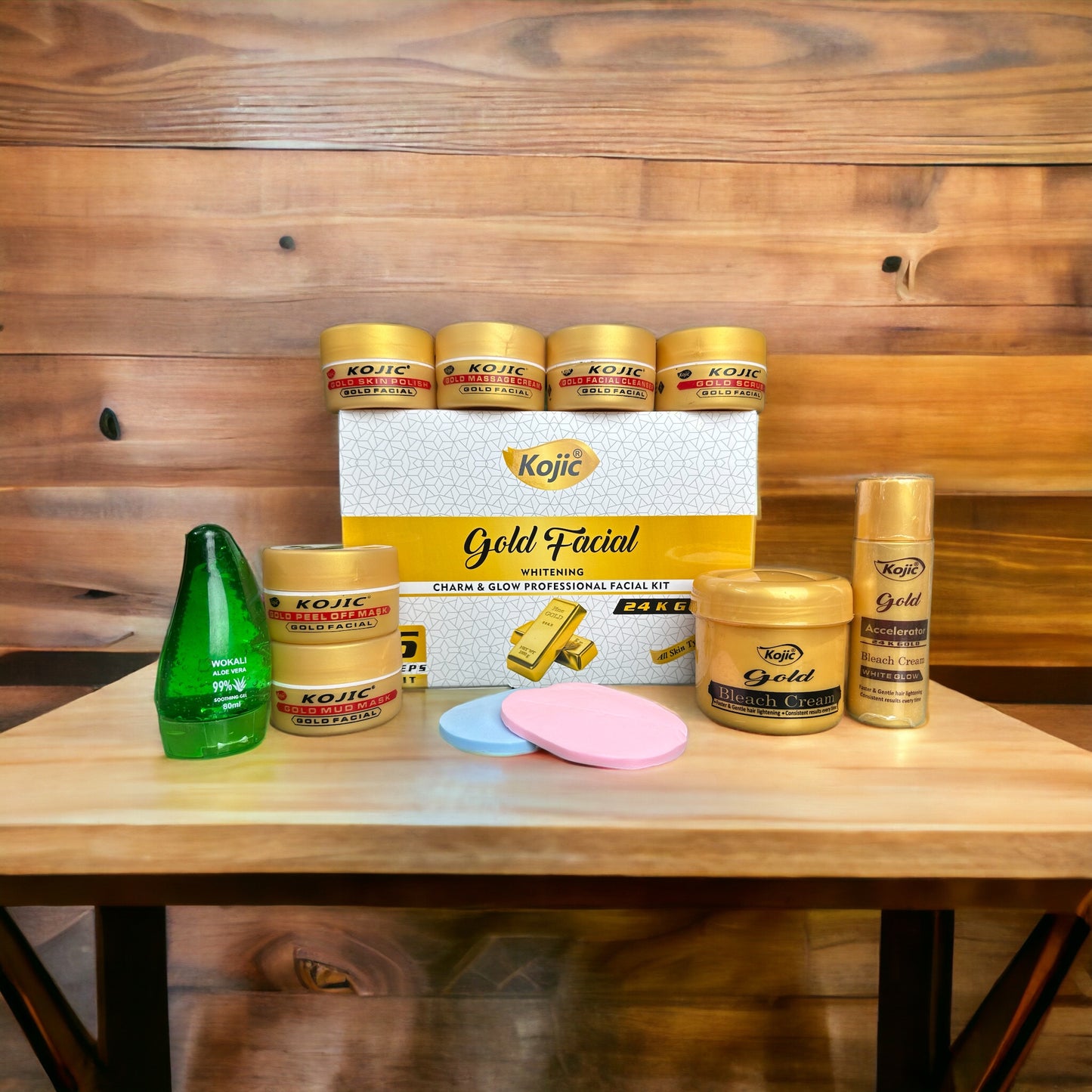 Gold Facial Kit – Radiant Glow & Luxurious Skincare
