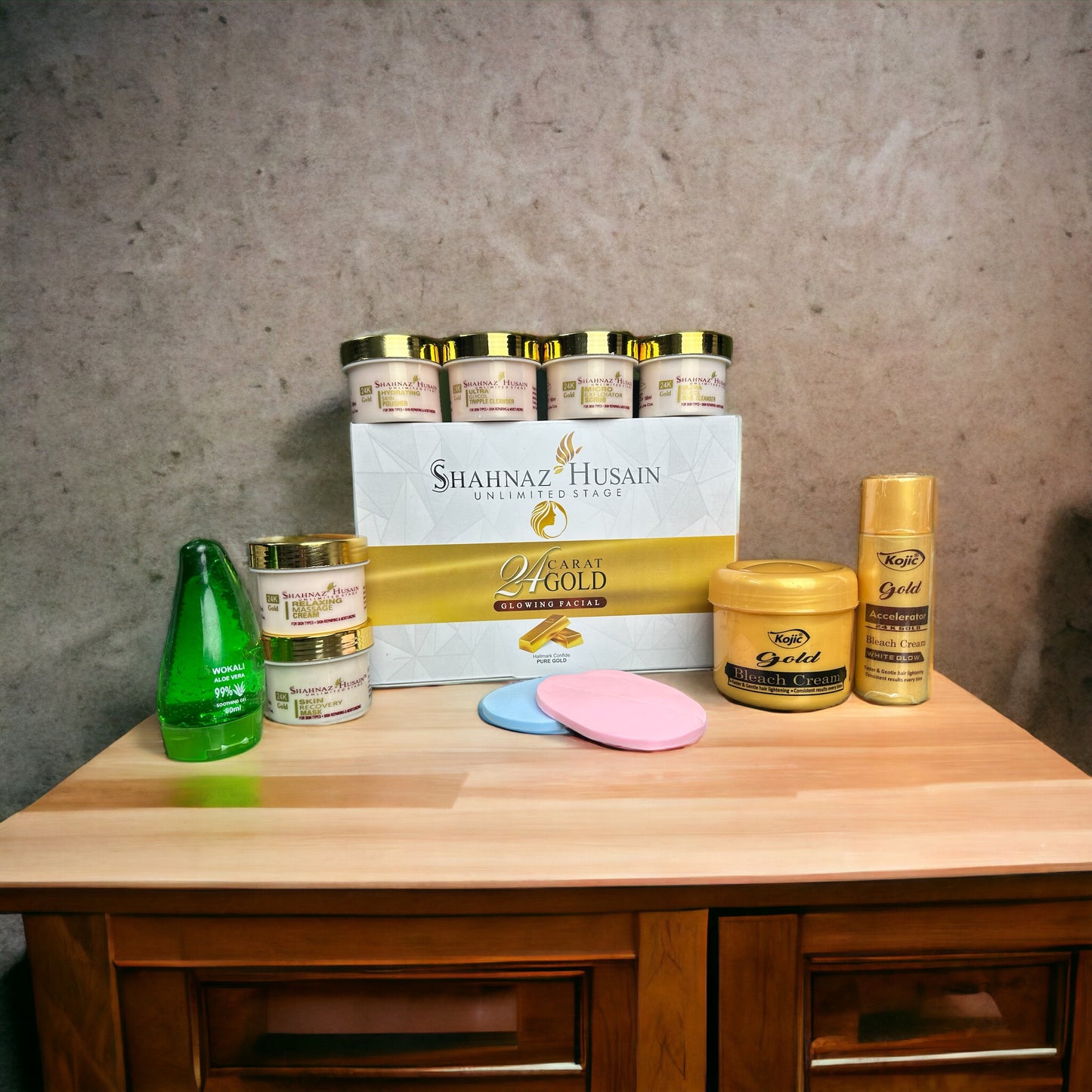 Gold Facial Kit – Radiant Glow & Luxurious Skincare