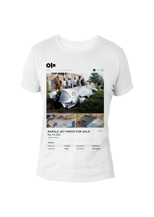 OLX Rafale Jet Parts" T-Shirt